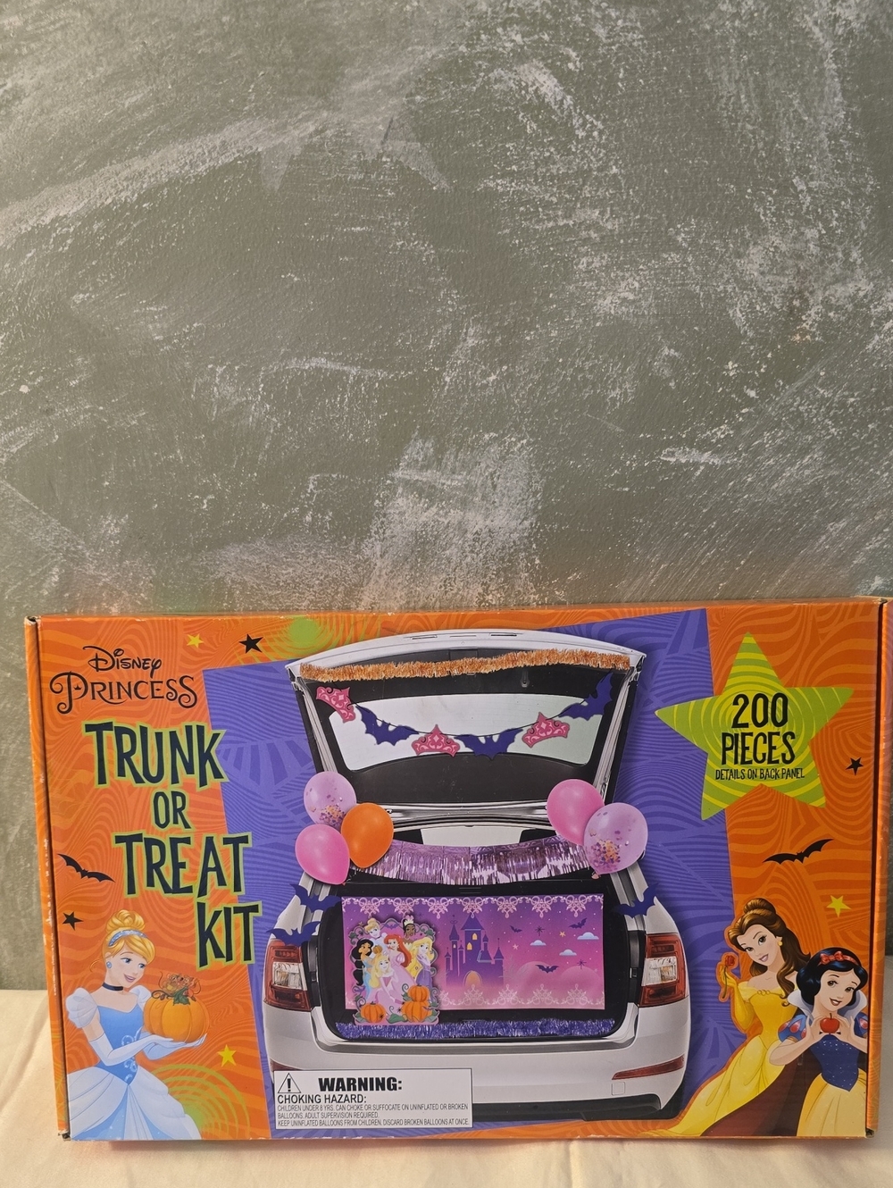 Disney Princess Trunk or Treat Kit - 200 Pieces New